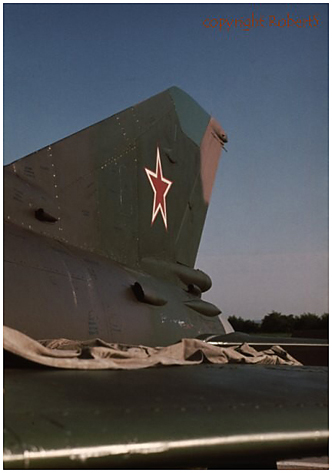 MiG-21UM tail
