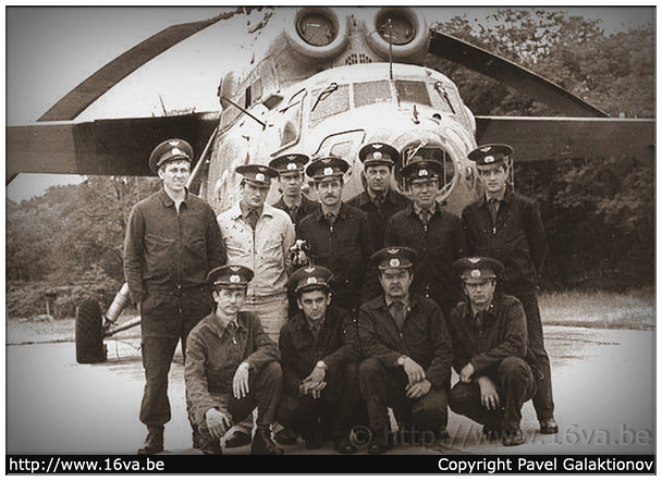 .Mi-6VKP crew