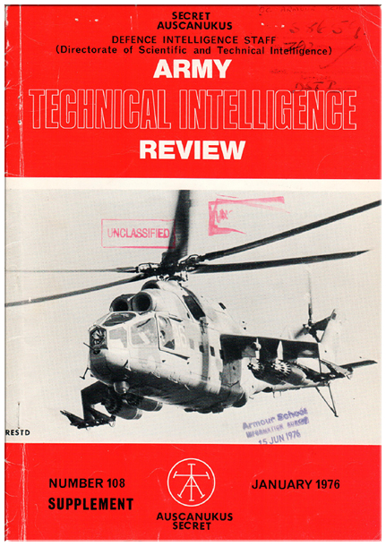 .Army Technical Intelligence Review -1976