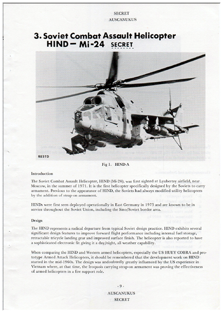 .Army Technical Intelligence Review -1976