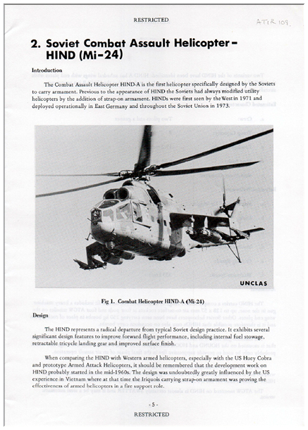 .Army Technical Intelligence Review -1976