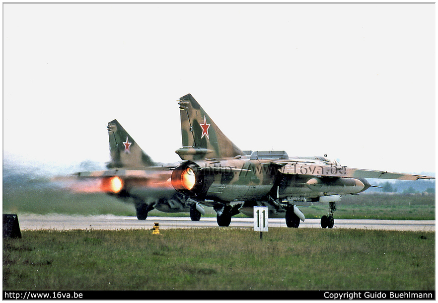 .MiG-23MLD take off