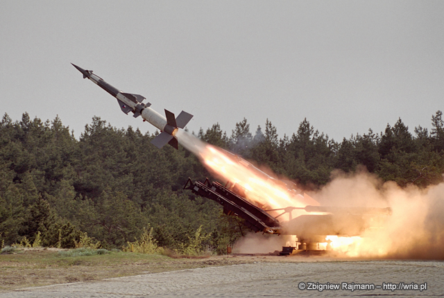 OCELOT’99 – start rakiety PZR S–125M Newa.