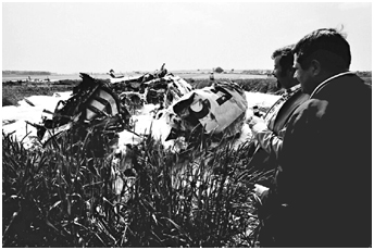 Su-7 crash site