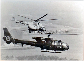 Mi-8MTV-2 & Gazelle